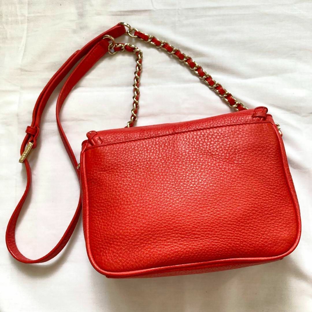 ✨極美品✨Tory Burch トリーバーチ　ショルダーバッグ　オレンジ　レザー