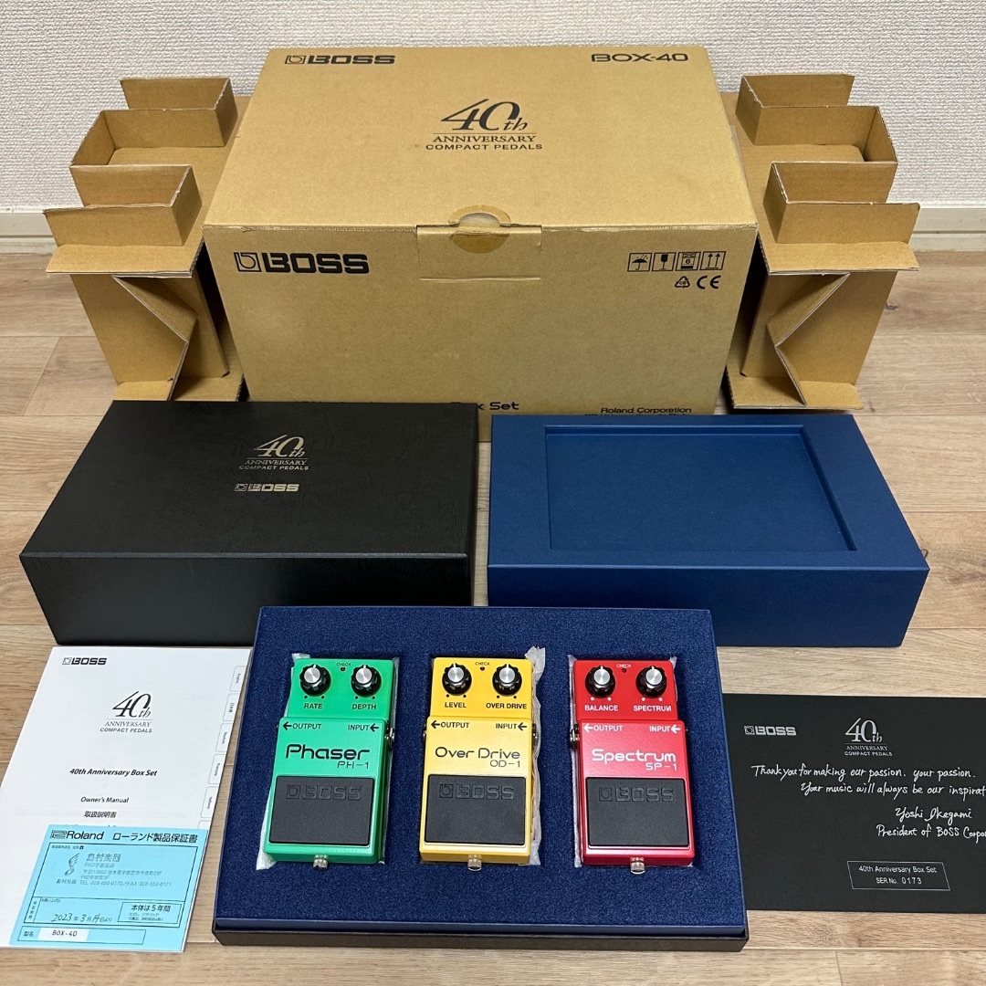 BOSS - BOSS BOX-40 OD-1 PH-1 SP-1 40th BOX Setの通販 by