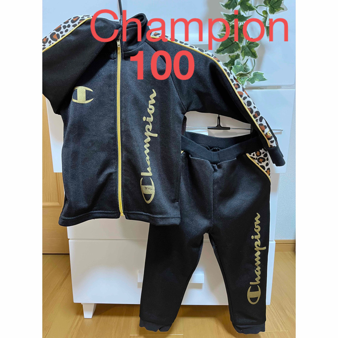 Champion(チャンピオン)のChampion セットアップ ジャージ 子供用上下　100  大人　と　お揃い キッズ/ベビー/マタニティのキッズ服男の子用(90cm~)(その他)の商品写真