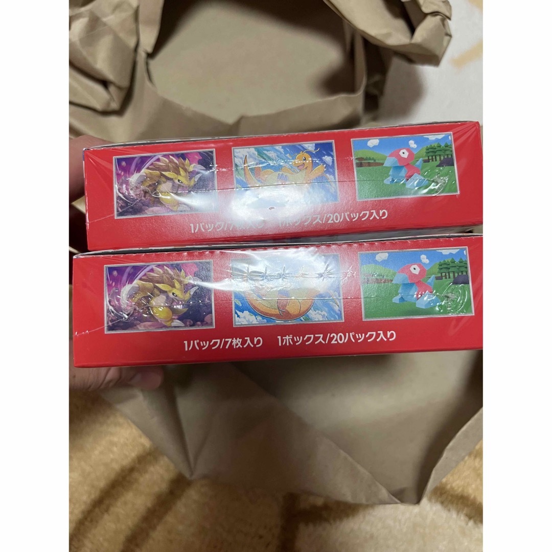 ポケモン(ポケモン)のポケモンカード 151 シュリンク付き 2box エンタメ/ホビーのトレーディングカード(Box/デッキ/パック)の商品写真