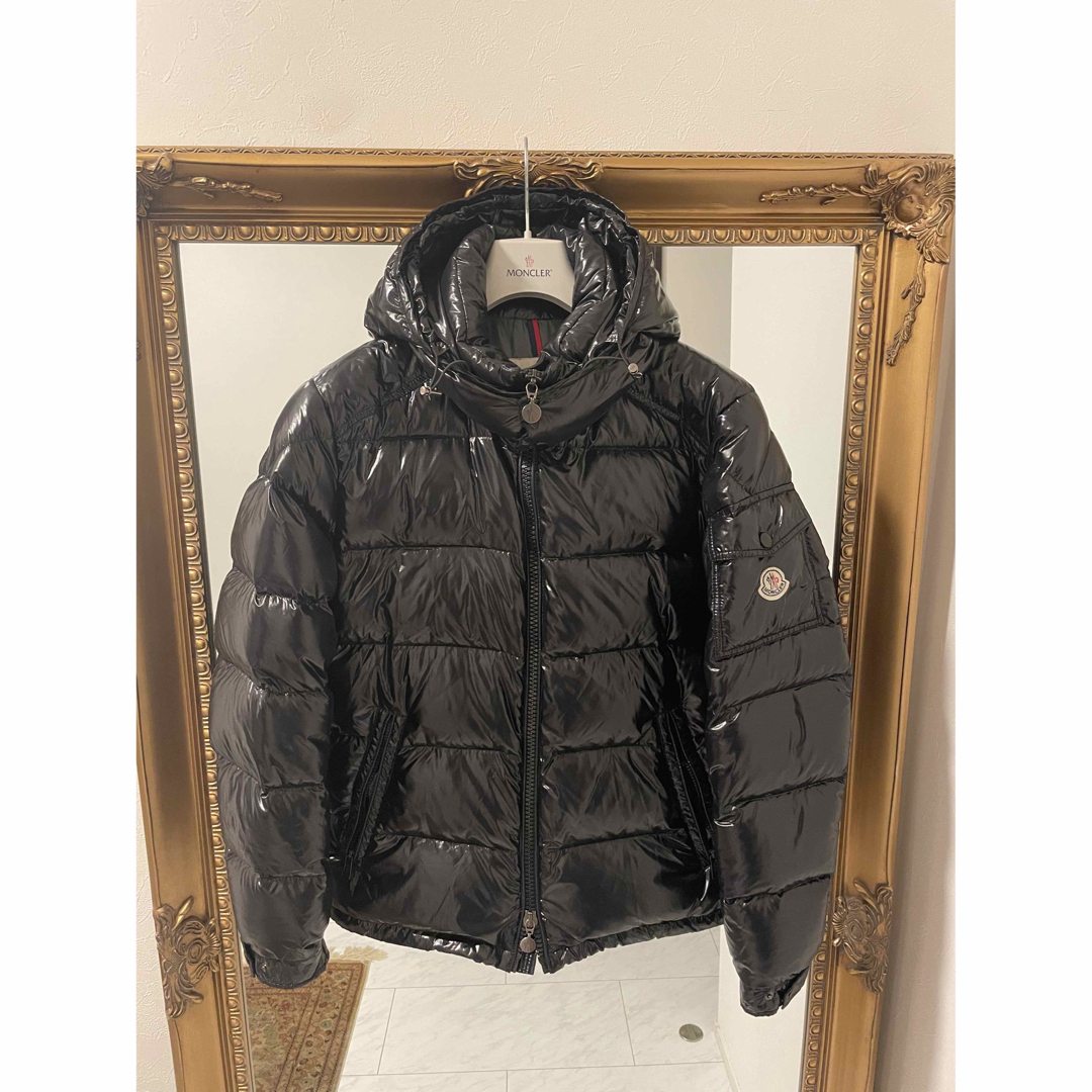 MONCLER - 極美品☆MONCLER モンクレール マヤ☆サイズ3 艶有黒999の