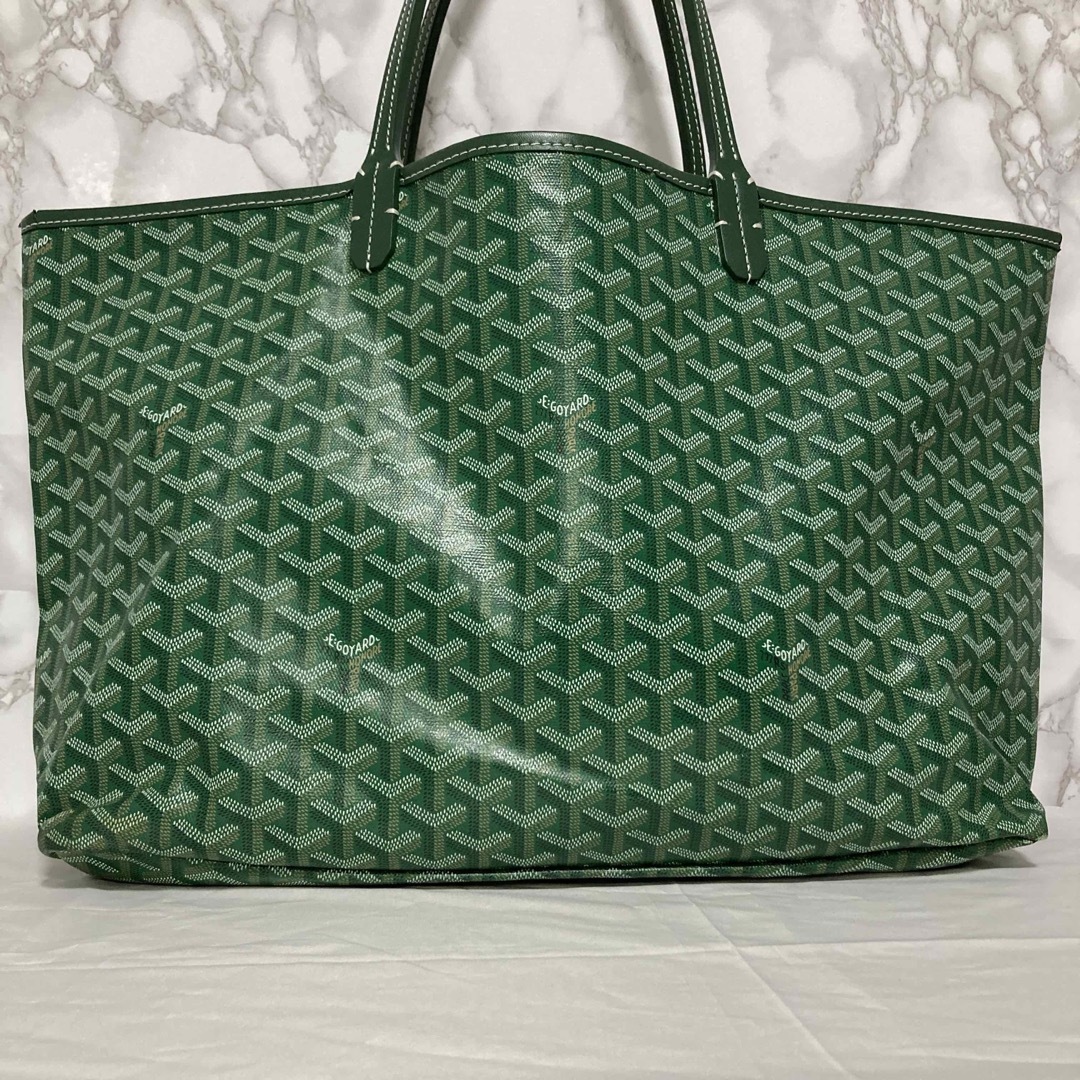 GOYARD ゴヤール サンルイ トートバッグ 緑トートバッグ 買付期間