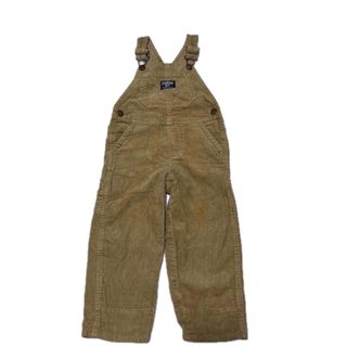 オシュコシュ(OshKosh)のOSHKOSH キッズオーバーオール コーデュロイ ベージュ 24M(パンツ/スパッツ)