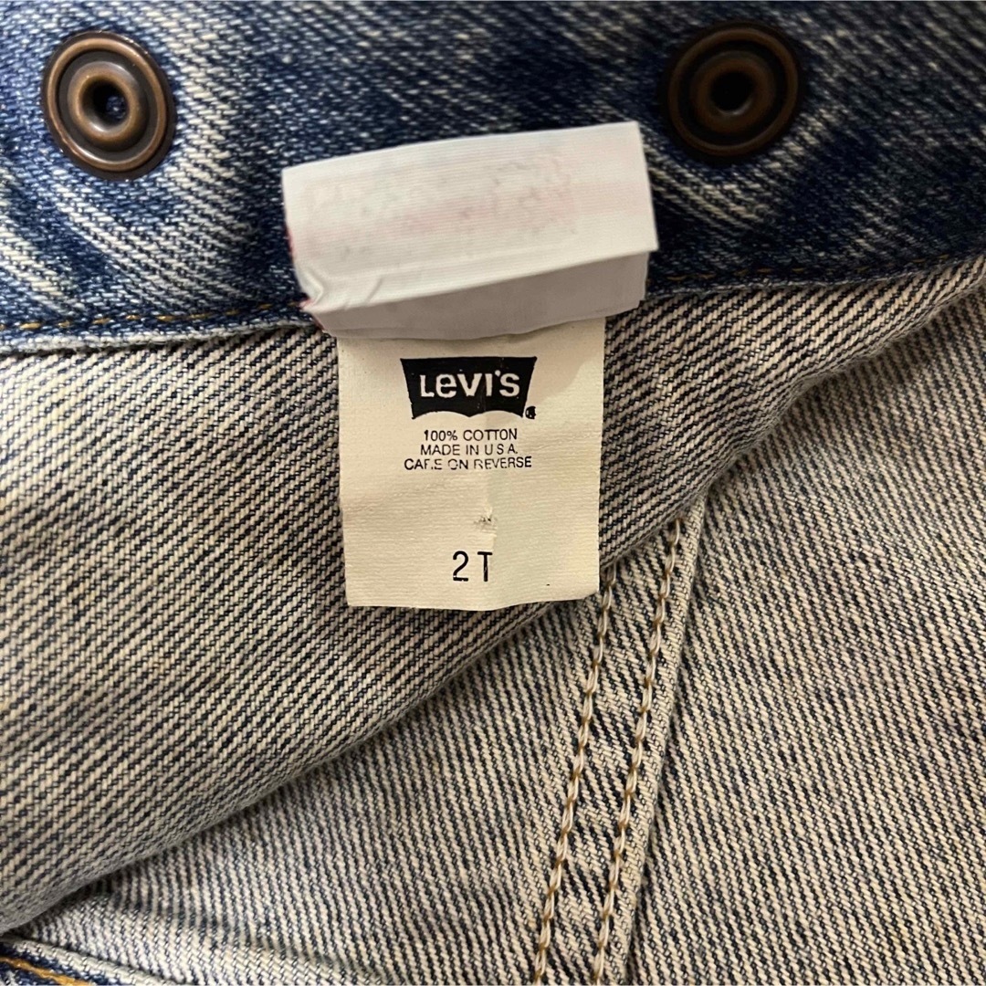 USA製 Levi’s キッズGジャン 72027 2T