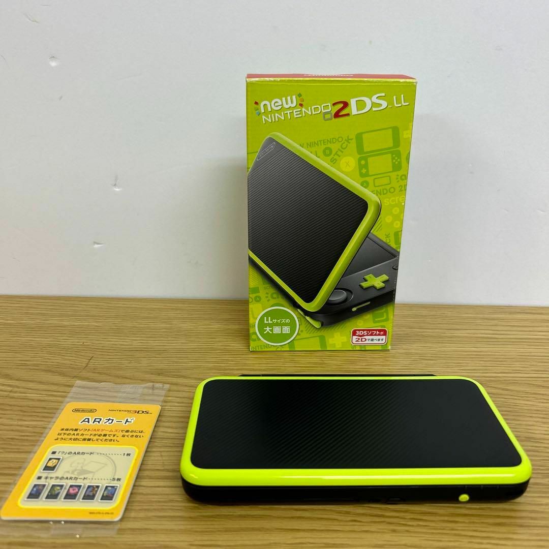 Newニンテンドー2DS LL ブラック×ライム