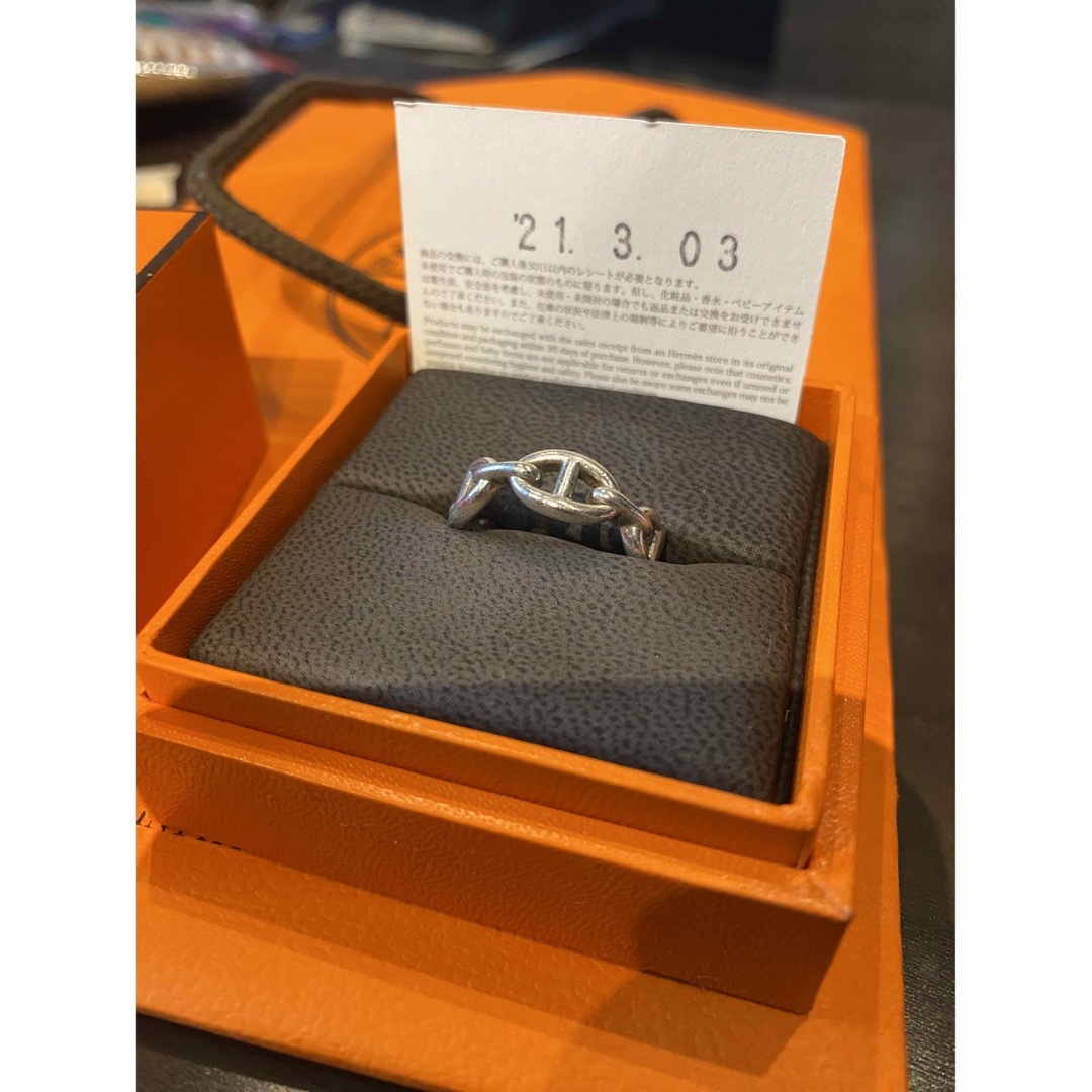 HERMES 925 シェーヌダンクル アンシェネリング14号
