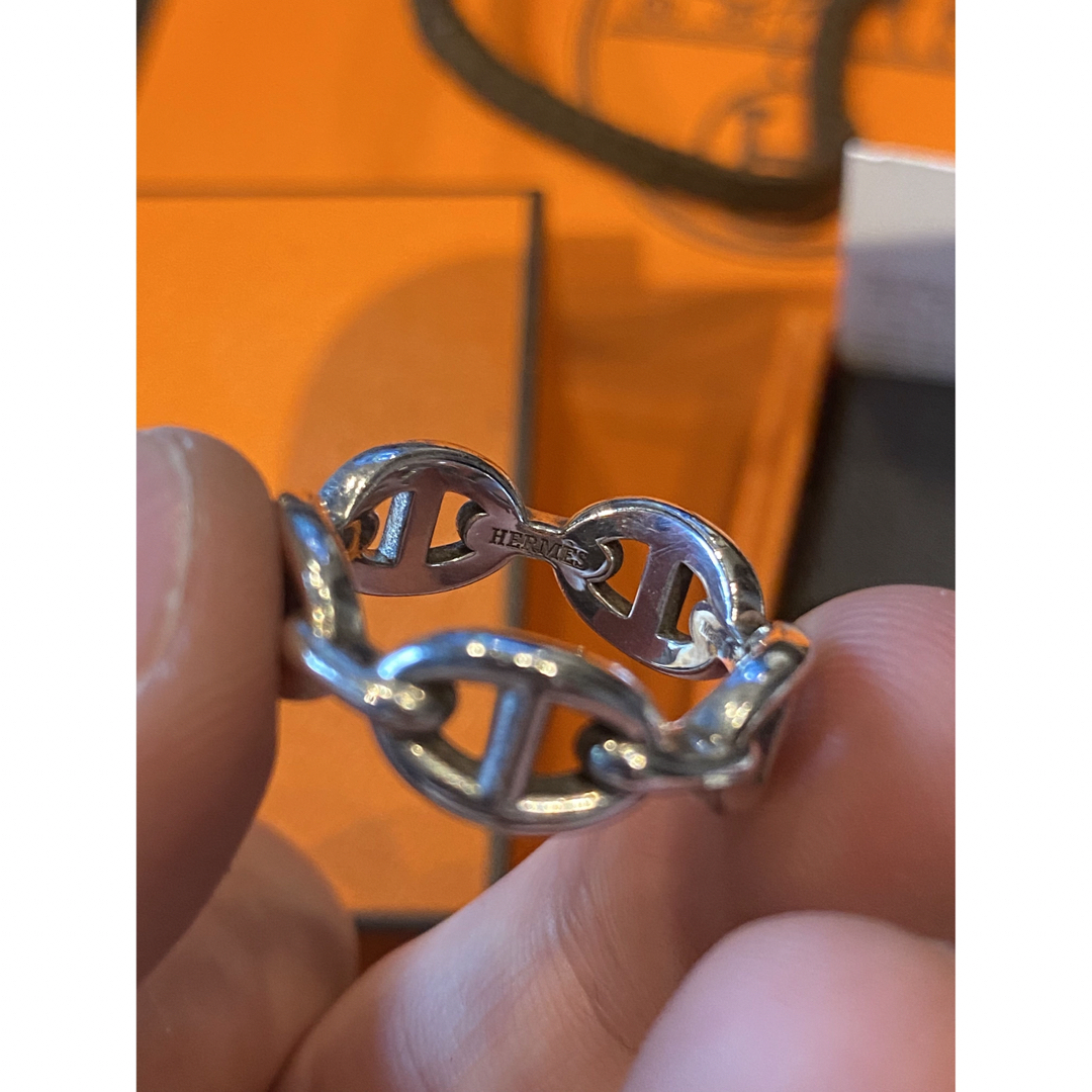 HERMES 925 シェーヌダンクル アンシェネリング14号