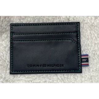 トミーヒルフィガー(TOMMY HILFIGER)のトミーヒルフィガー　パスケース　定期入れ　カードケース　黒　ブラック(名刺入れ/定期入れ)