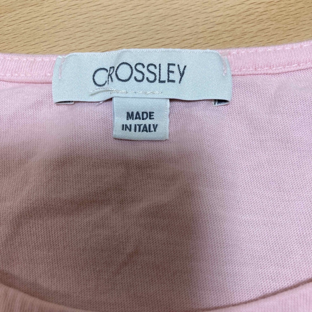 未使用　CROSSLEY レディース　Tシャツ レディースのトップス(Tシャツ(半袖/袖なし))の商品写真