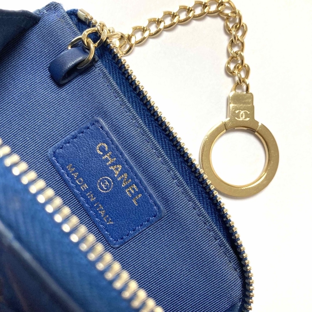 CHANEL(シャネル)のfama様専用【チェーン付き】CHANEL シャネル コインケース マトラッセ レディースのファッション小物(コインケース)の商品写真