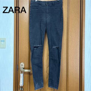 ザラ(ZARA)のZARA 切っぱなしダメージジーンズ(デニム/ジーンズ)