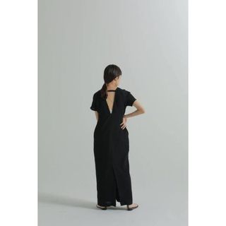 トゥデイフル(TODAYFUL)のlouren back open pencil dress 新品未使用(ロングワンピース/マキシワンピース)