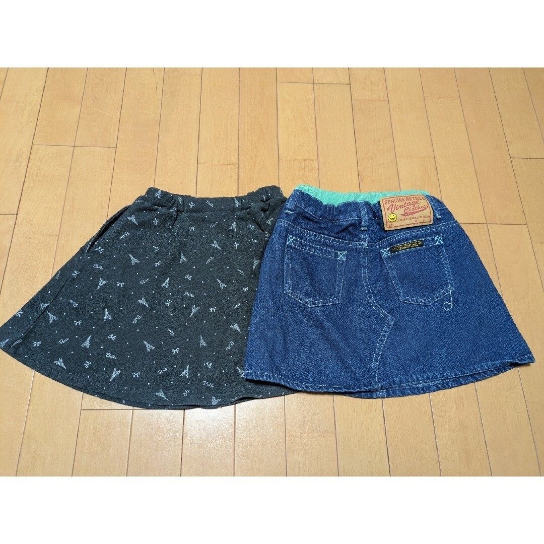 女子120サイズ　７着　まとめ売り　長袖　スカート キッズ/ベビー/マタニティのキッズ服女の子用(90cm~)(Tシャツ/カットソー)の商品写真