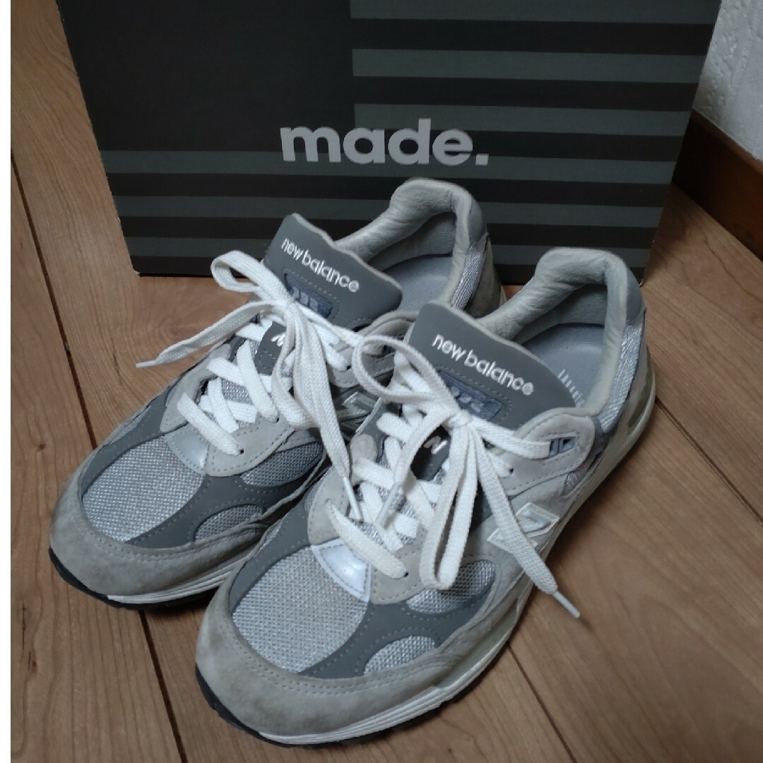 靴/シューズNEWBALANCE M992 GR made in USA