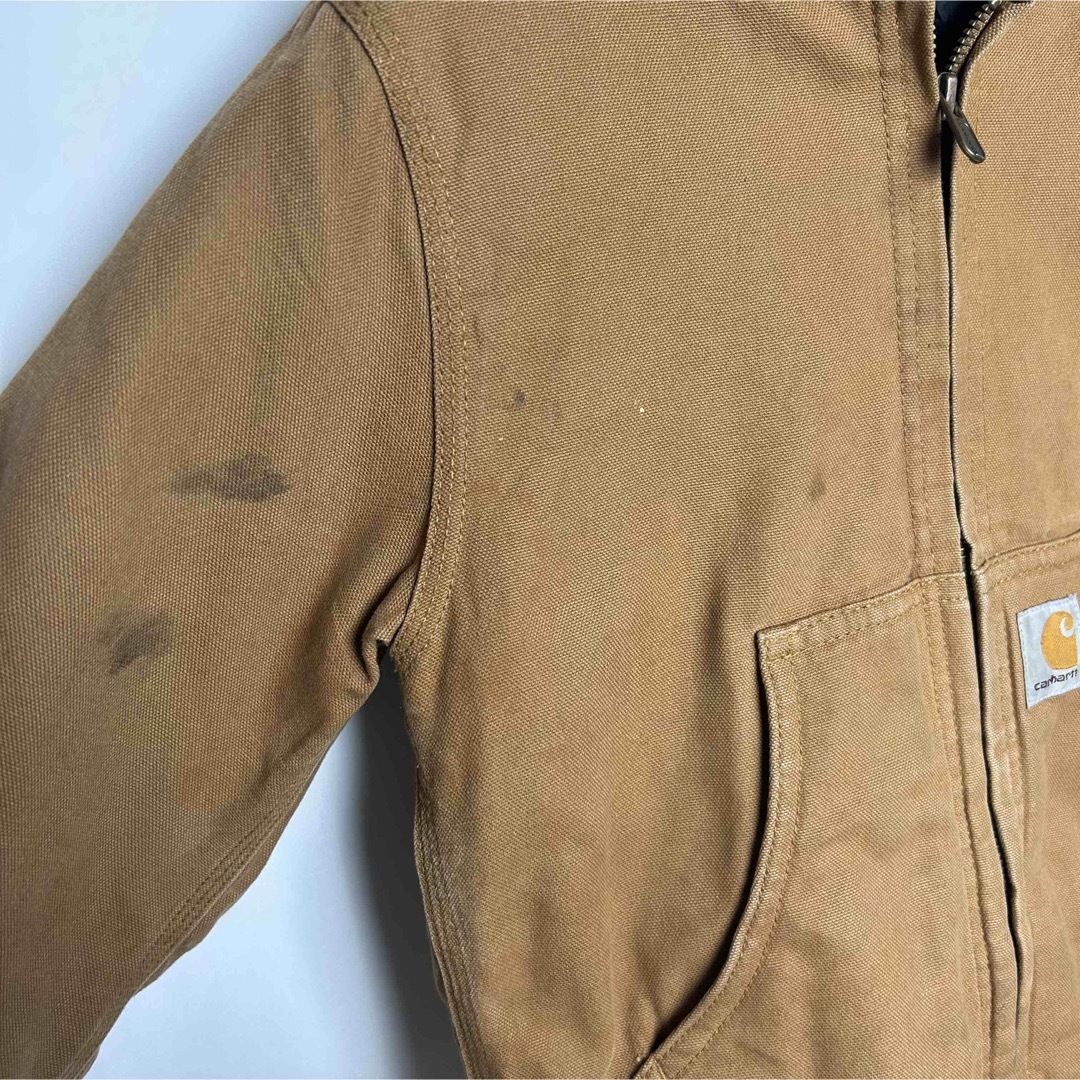 《希少》カーハートcarhartt☆ダックジャケット XS キャメル JK297