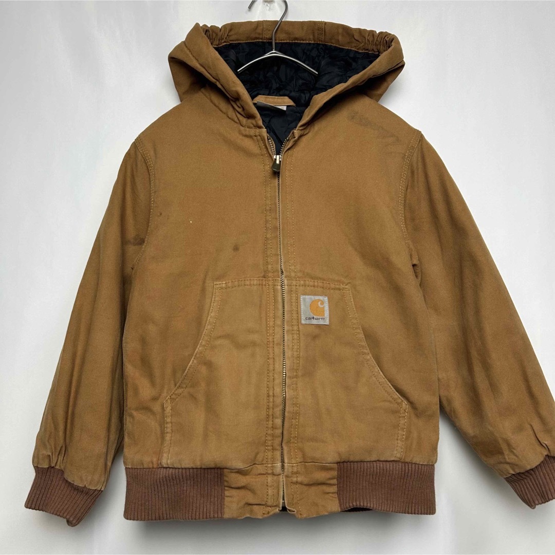 《希少》カーハートcarhartt☆ダックジャケット XS キャメル JK297