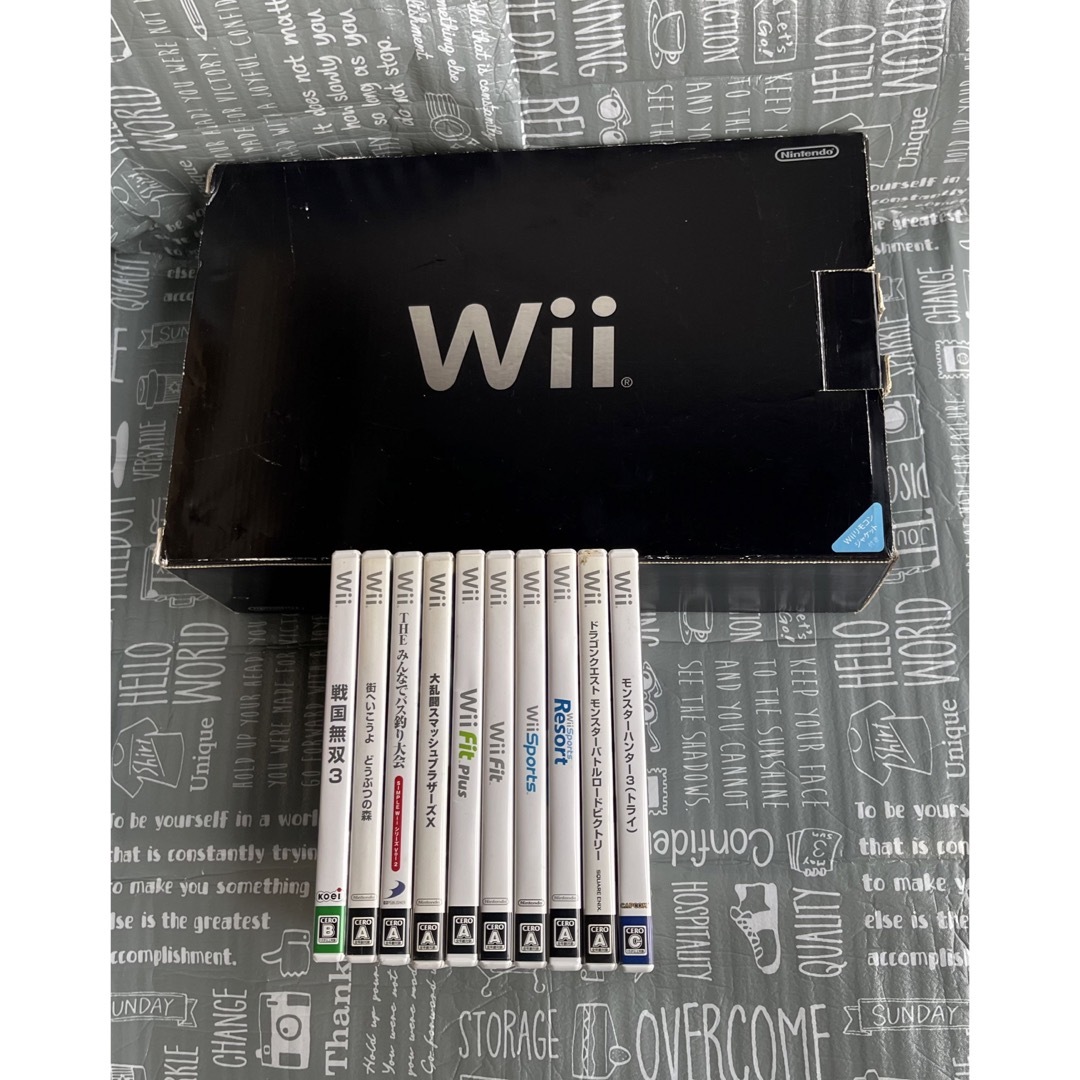 Wiiスポーツリゾート　モンハン3 アクション　ジャンク　中古　Wii