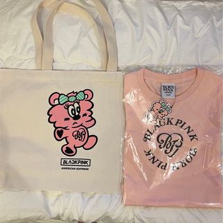 ブラックピンク(BLACKPINK)の【限定トートバッグ付】 BLACKPINK x VERDY BABY Tシャツ(アイドルグッズ)