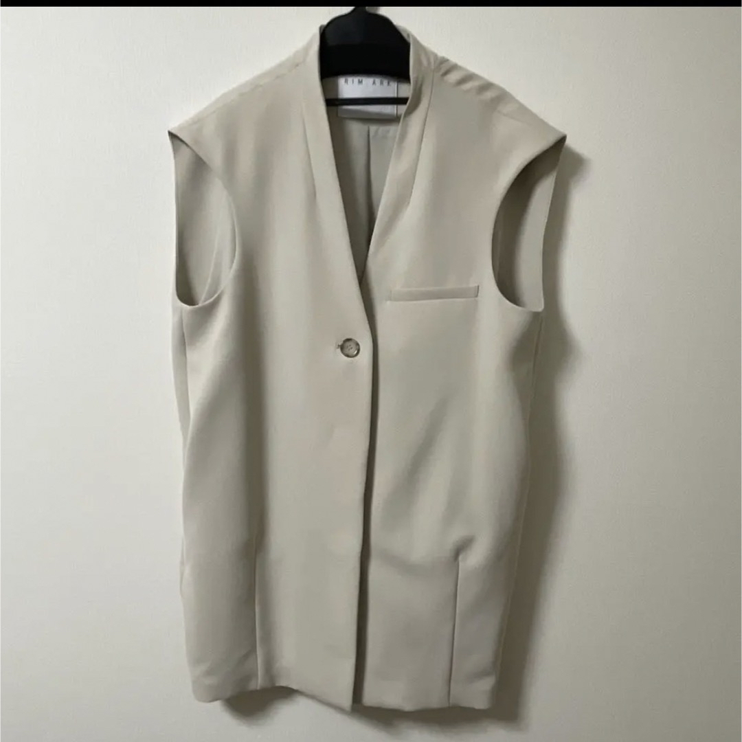 RIM.ARK - RIM.ARK Minimal cocoon vest JK リムアークの通販 by