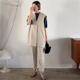 RIM.ARK リムアーク　Minimal cocoon vest JK