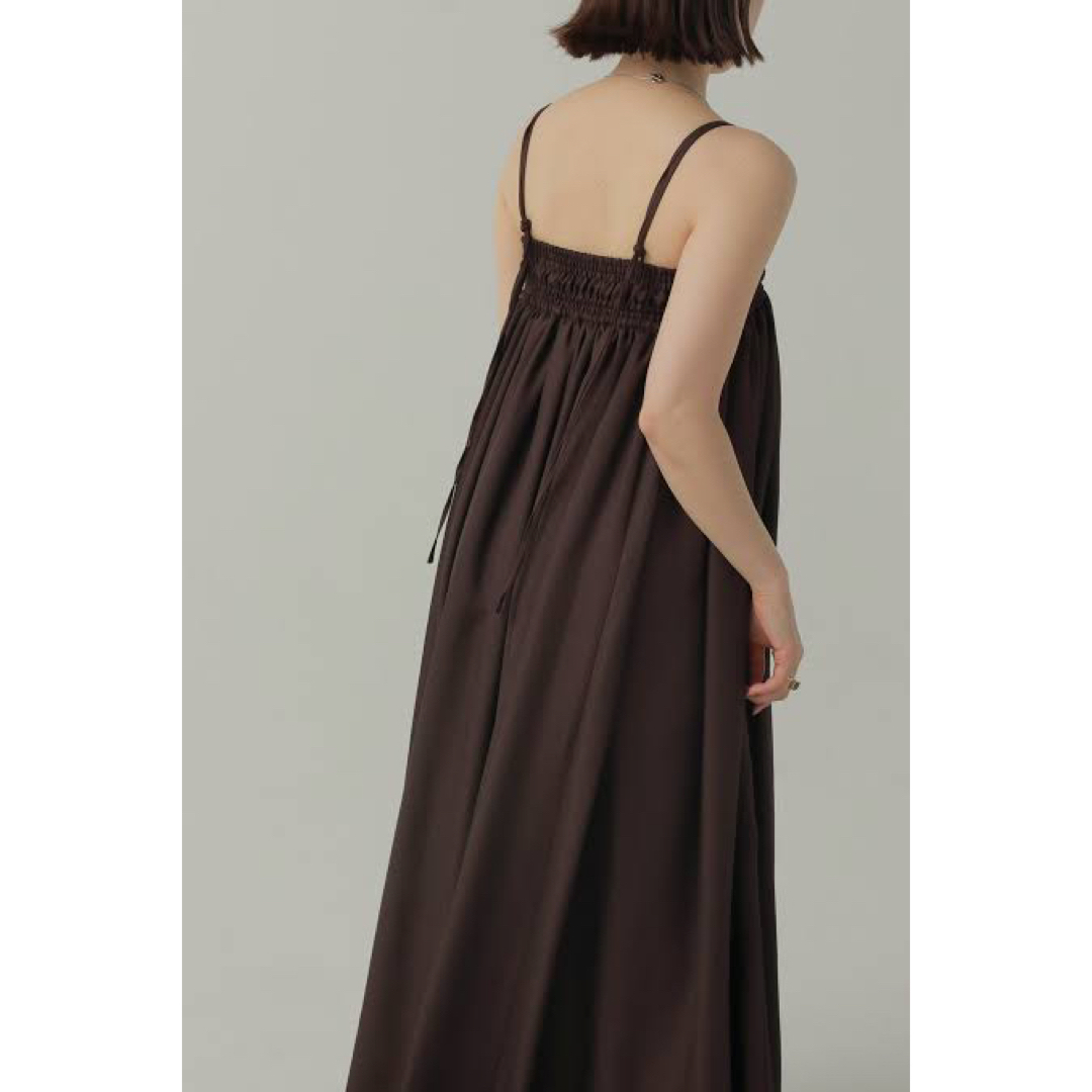 TODAYFUL(トゥデイフル)のlouren shirring volume dress レディースのワンピース(ロングワンピース/マキシワンピース)の商品写真