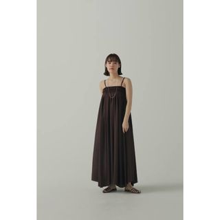 louren shirring volume dress