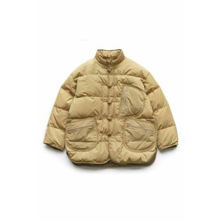 ポータークラシック(PORTER CLASSIC)のSHEEN NYLON CHINESE DOWN JACKET KHAKI(ダウンジャケット)