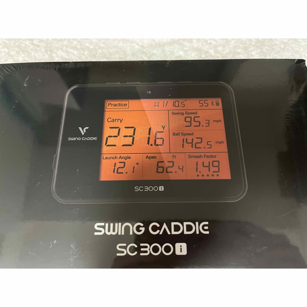 値下げ【新品】SC300i SWING CADDIE ボイスキャディ 弾道測定器-