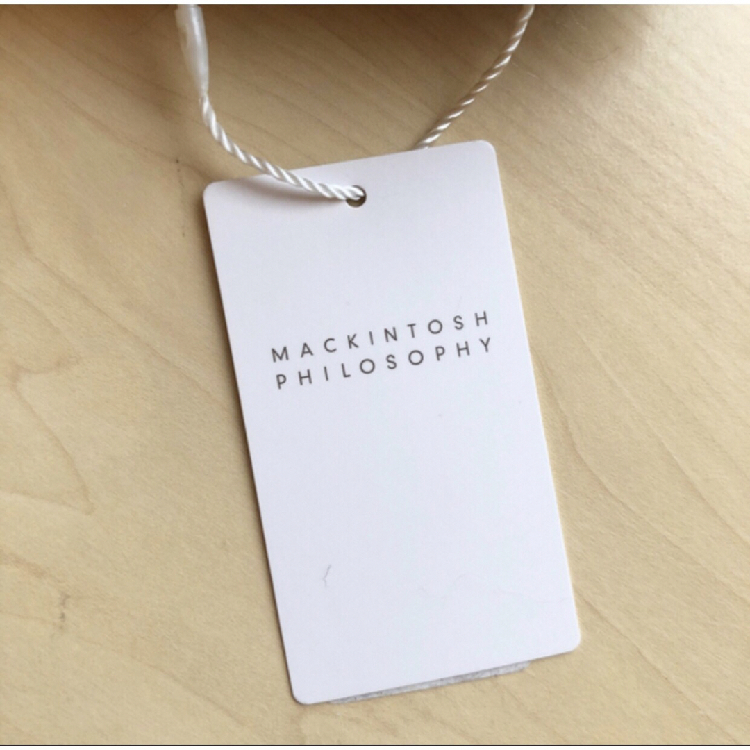 MACKINTOSH PHILOSOPHY(マッキントッシュフィロソフィー)の★新品★マッキントッシュフィロソフィー　モヘヤ・シルク混　ニット帽　グレー レディースの帽子(ニット帽/ビーニー)の商品写真