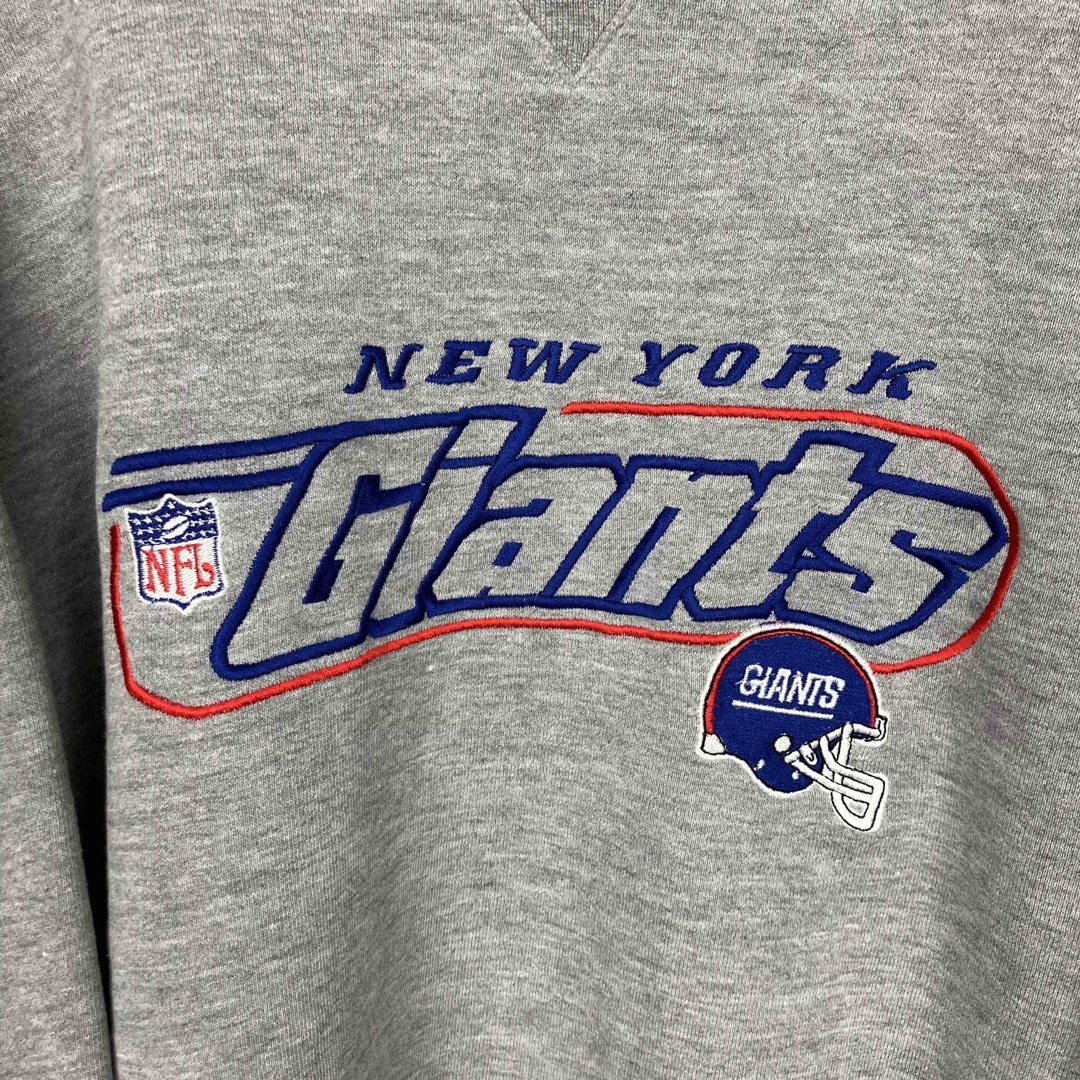 PUMA×NFL Giants アメフト スポーツ 刺繍ロゴ スウェット90s 5