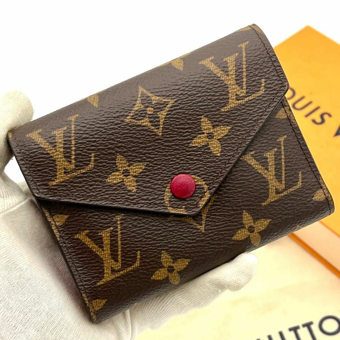 ✨極美品✨ヴィトン モノグラム ポルトフォイユ ヴィクトリーヌ 三 ✨極美品✨ヴィトン モノグラム ポルトフォイユ ヴィクトリーヌ 三