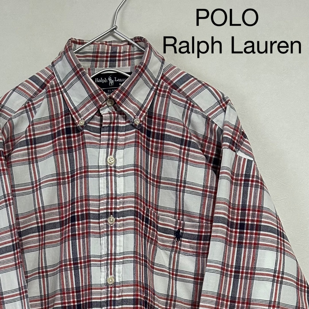 古着 90s POLO Ralph Lauren 長袖BDシャツ チェック | フリマアプリ ラクマ
