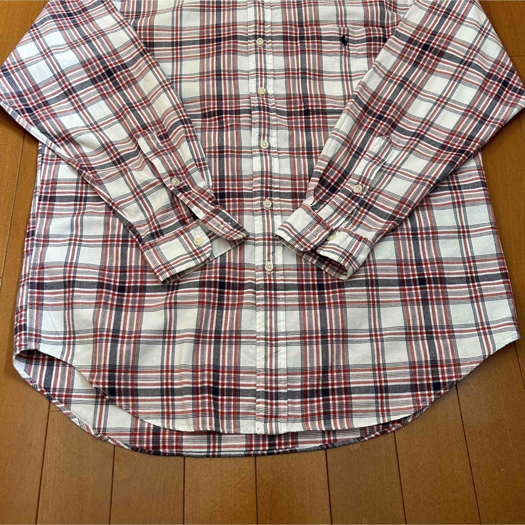 Ralph Lauren - 古着 90s POLO Ralph Lauren 長袖BDシャツ チェックの