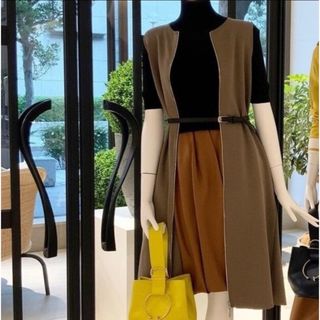 FOXEY BOUTIQUE フォクシー　1度着用　麻とシルクワンピース　38