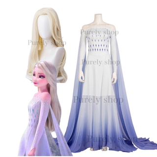 アナと雪の女王 - ディズニー アナと雪の女王2 エルサ 精霊 ドレス D