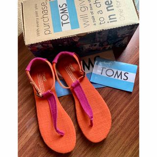 トムズ(TOMS)の[新品、未使用] TOMS トムズ サンダル 23cm(サンダル)