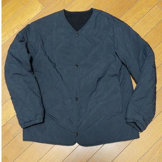 ユニクロ(UNIQLO)のあい様専用❤️ユニクロ リバーシブル キルト ボア 160 黒(ジャケット/上着)