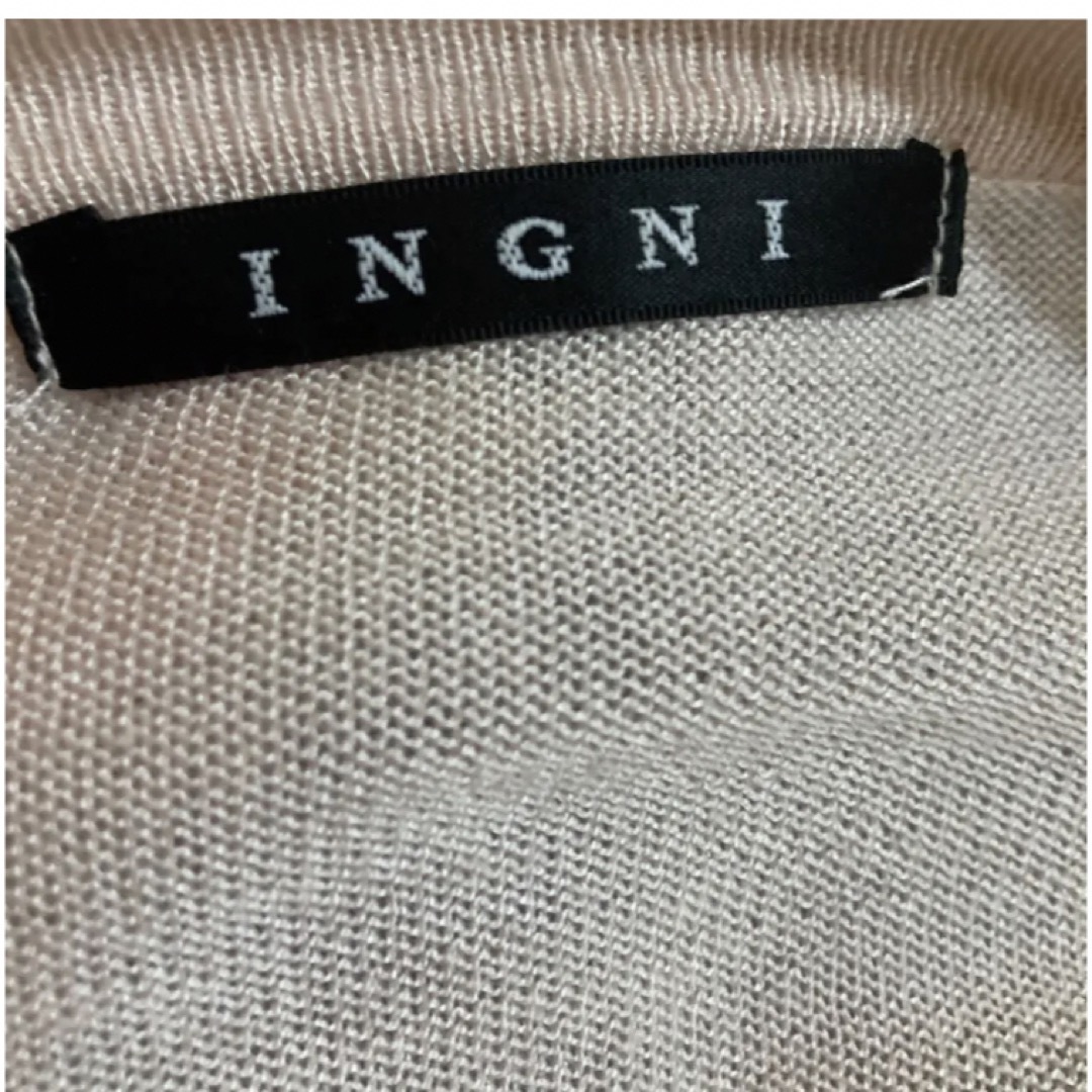 INGNI(イング)の★INGNI★イング ロング カーディガン アウター ピンク ロングカーディガン レディースのトップス(カーディガン)の商品写真