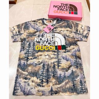 Gucci - GUCCI × THE NORTH FACE グッチノースフェイスコラボTシャツの