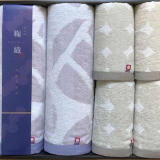 イマバリタオル(今治タオル)の★新品★今治タオルギフトセット(バスタオル×2枚 フェイスタオル×4枚)(タオル/バス用品)