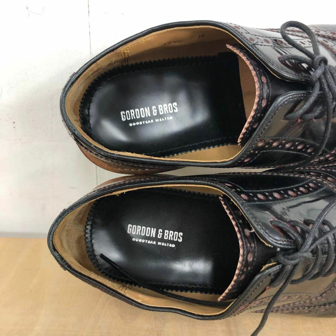 ☆GORDONBROS LEVET2506LG Wing tip トラスト mueblesdelmundo.es-日本