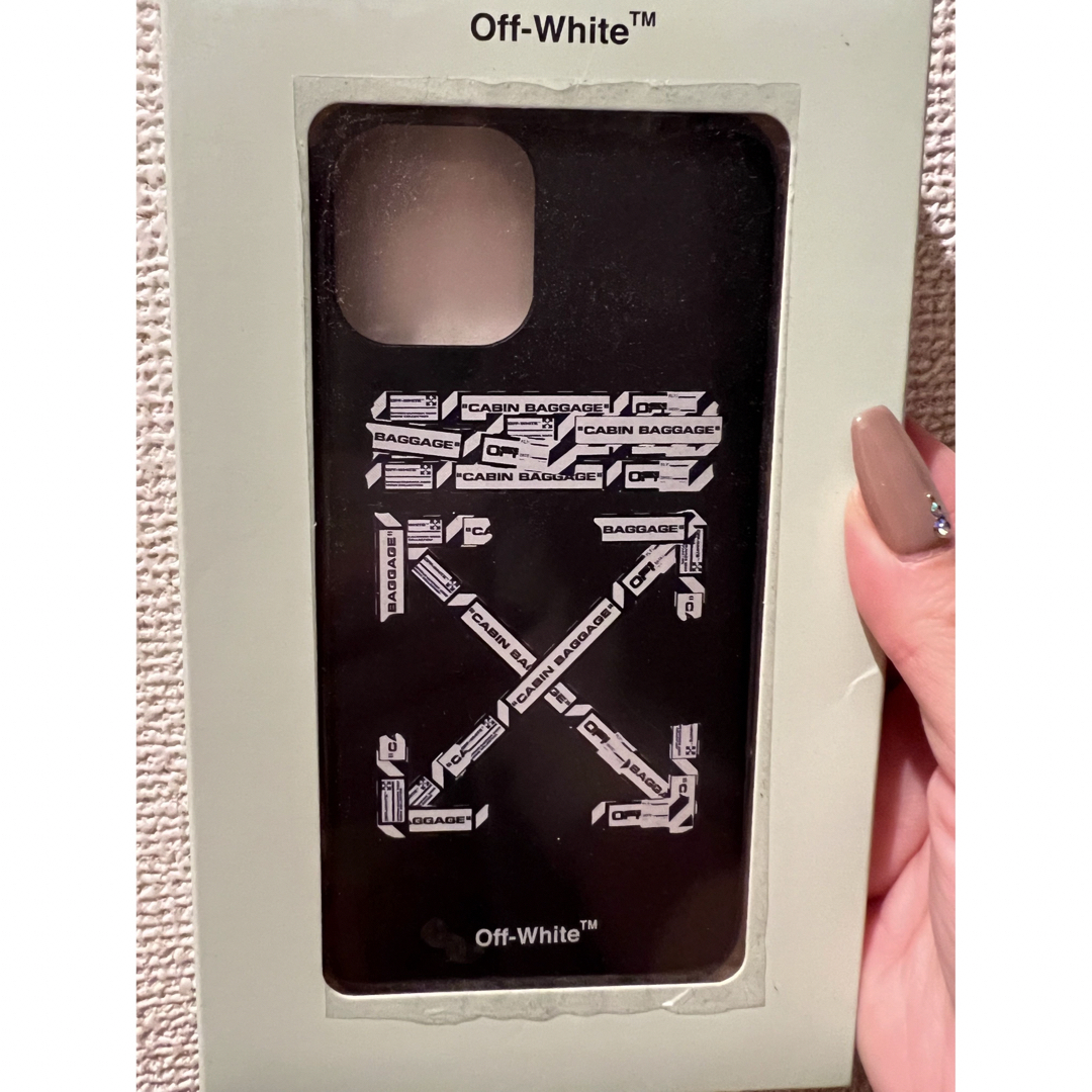 OFF-WHITE(オフホワイト)のoff-white iPhoneケース　新品未使用 スマホ/家電/カメラのスマホアクセサリー(iPhoneケース)の商品写真