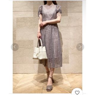 美品 スナイデル snidel 総レース半袖ワンピース レディース 1