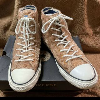 コンバース(CONVERSE)の【即完売】ディズニー　ダッフィー　×　コンバース　コラボスニーカー　24.5cm(スニーカー)