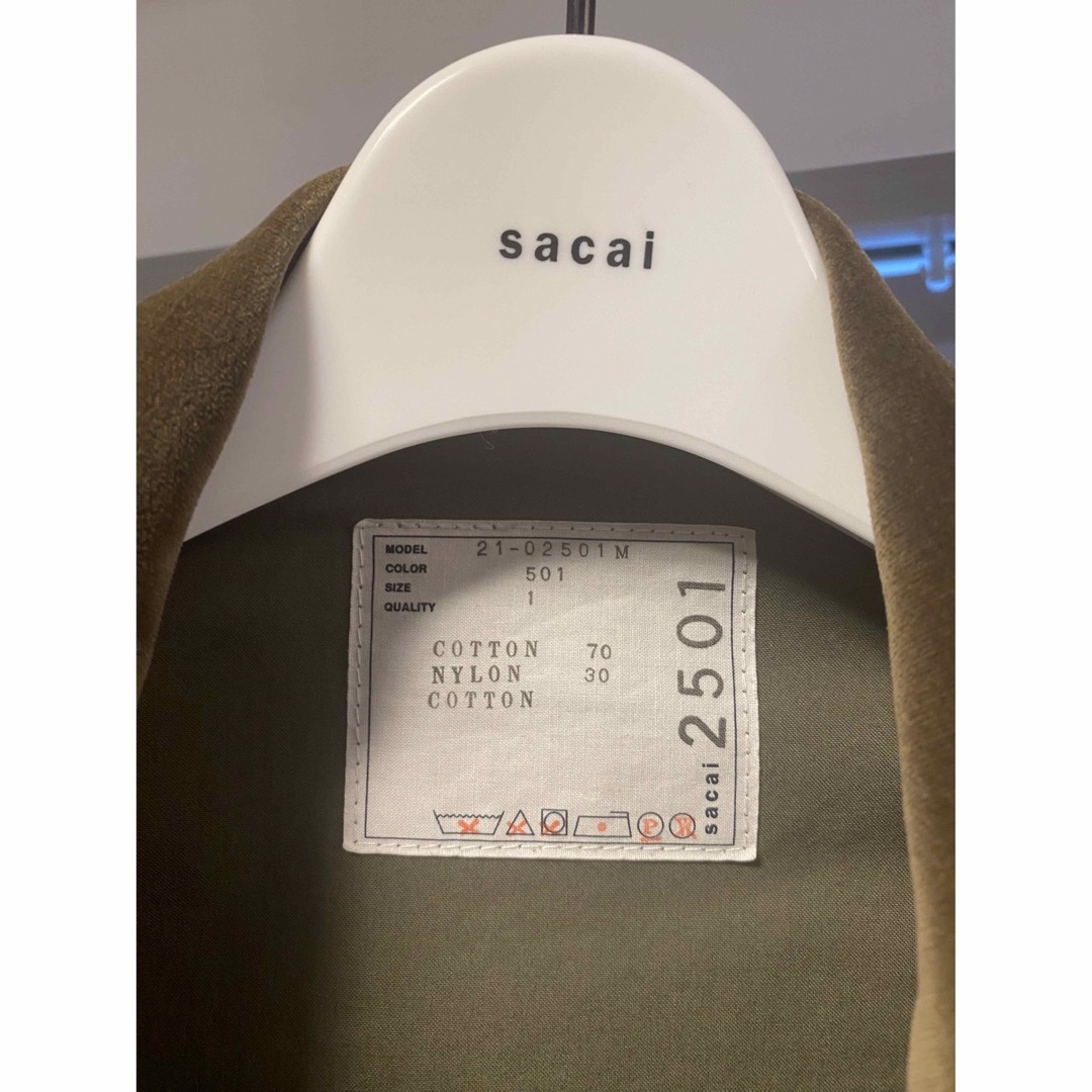 【sacai】ミリタリーブルゾン ジャケット サイズ1