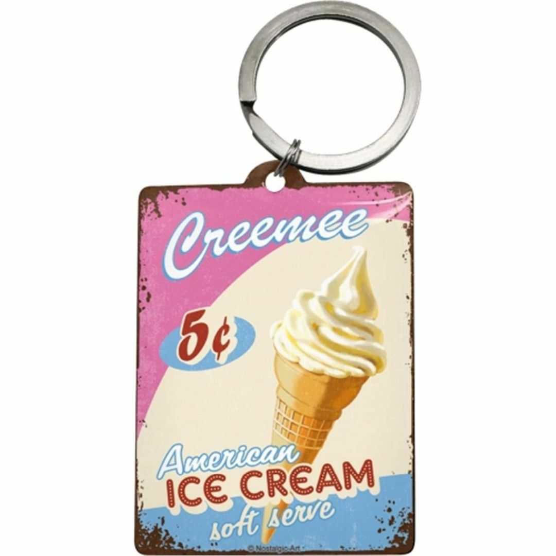 アイスクリーム USA Ice Cream/キーホルダー キーリング キーチェー