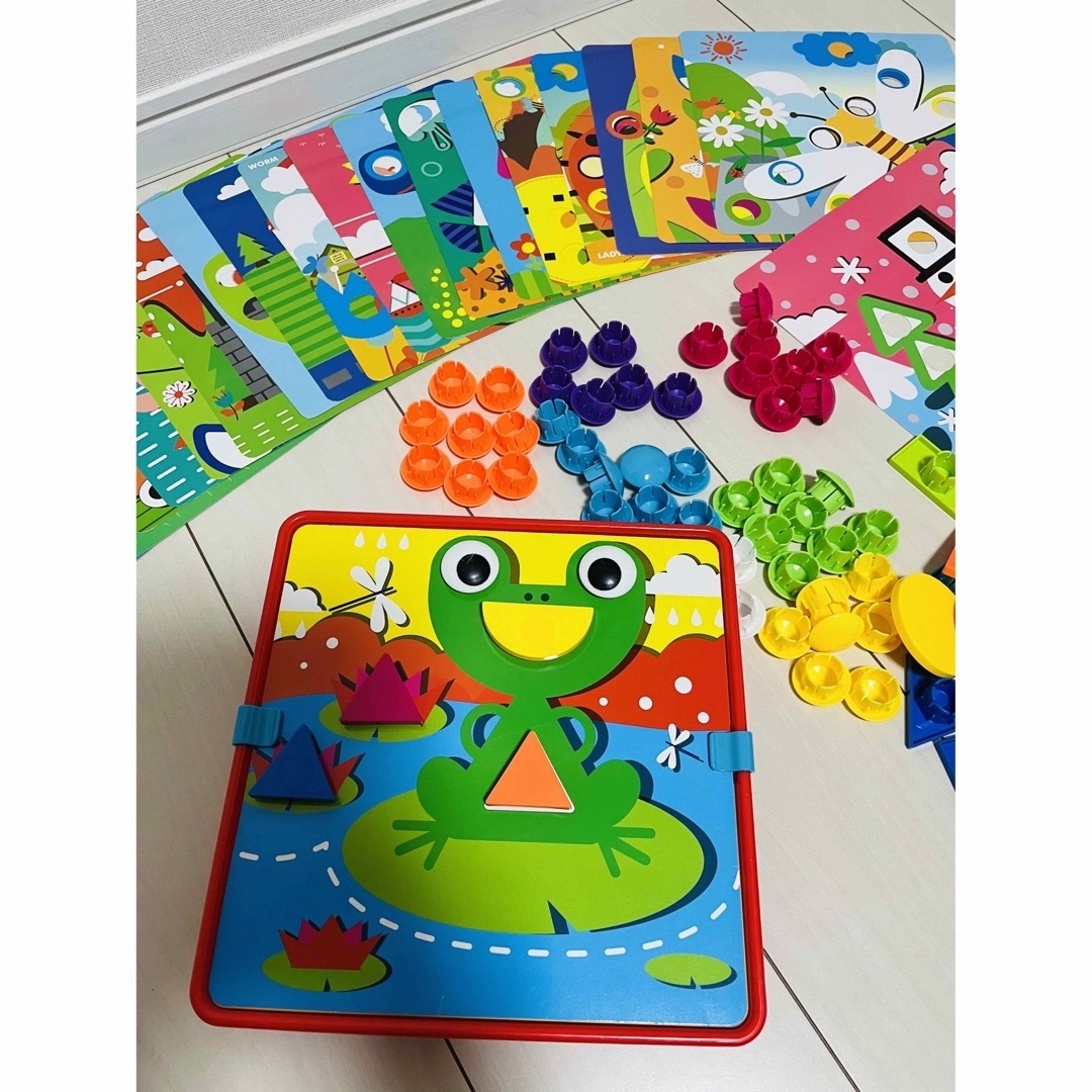 知育玩具 パズル ブロック 形合わせ おもちゃ キッズ/ベビー/マタニティのおもちゃ(知育玩具)の商品写真