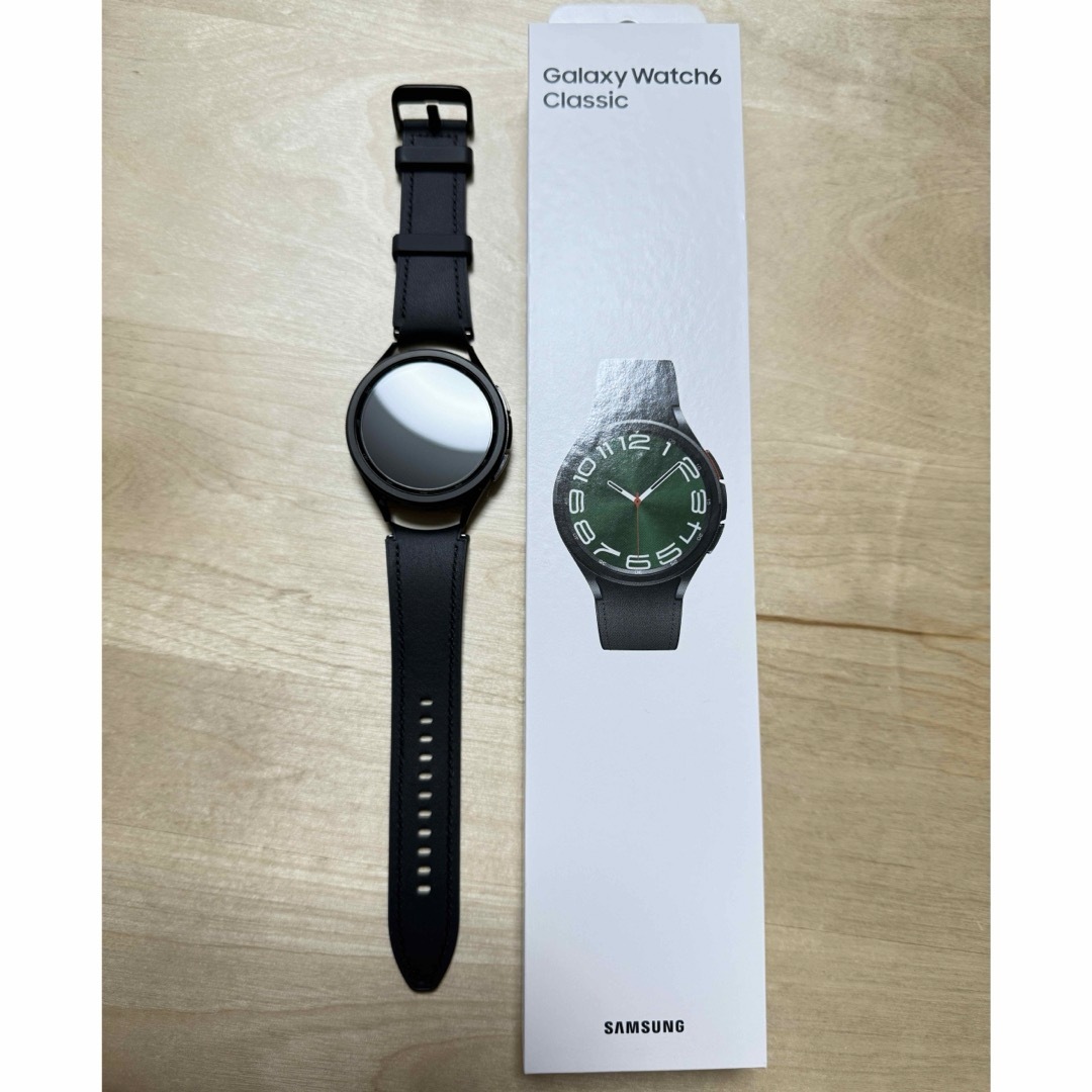 【美品】Galaxy Watch6 Classic 47mm9月15日購入場所