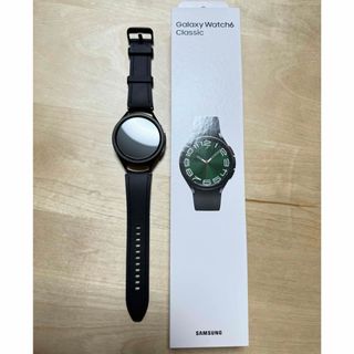 サムスン(SAMSUNG)の【中古美品】Galaxy Watch6 Classic 47mm(腕時計(デジタル))