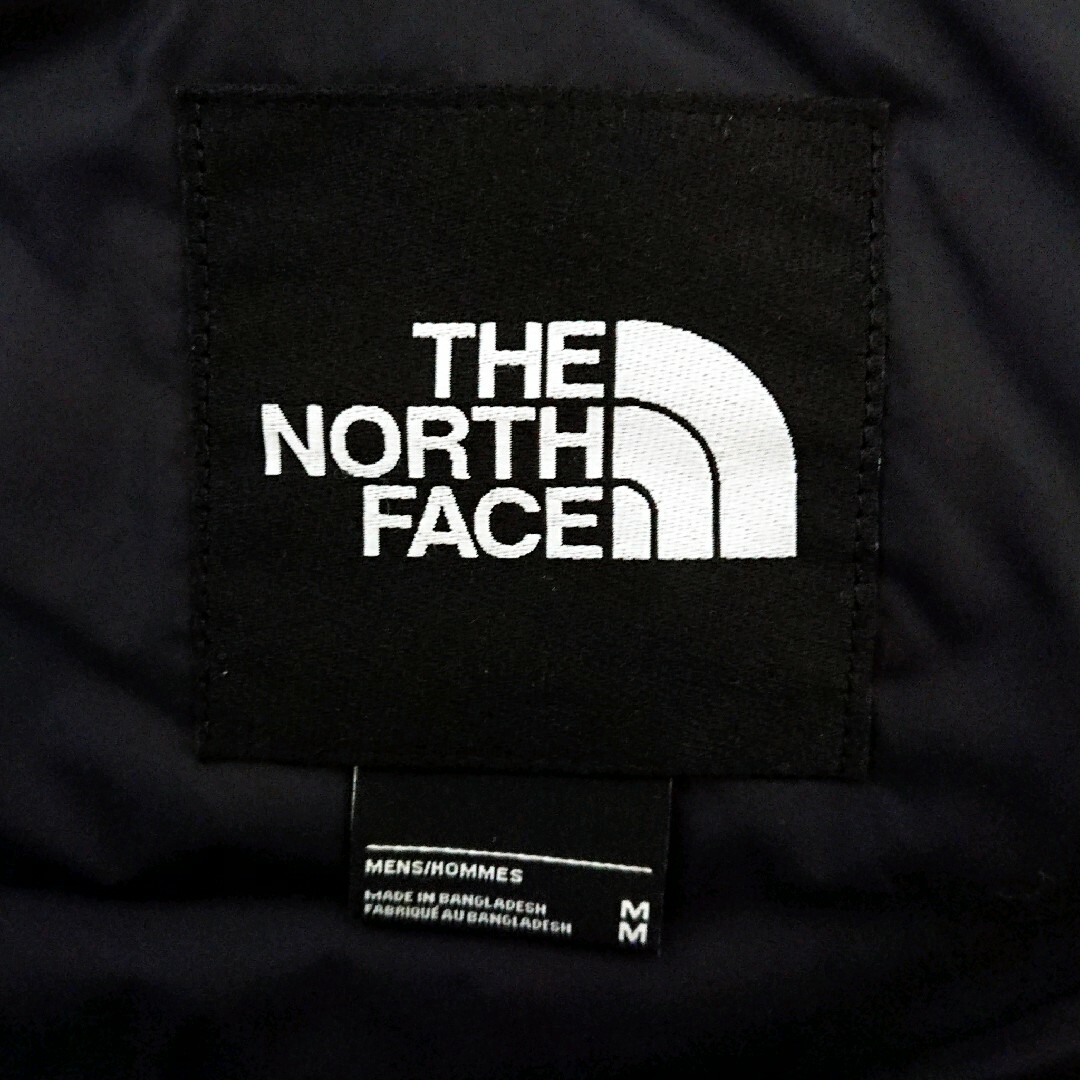 THE NORTH FACEノースフェイス ダウンジャケット肉厚 刺繍ロゴ M